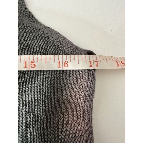 CIVIDINI Cardigan Women Size 38 Sleeveless 100% Linen Corpcore Office Money New - Picture 9 of 10
